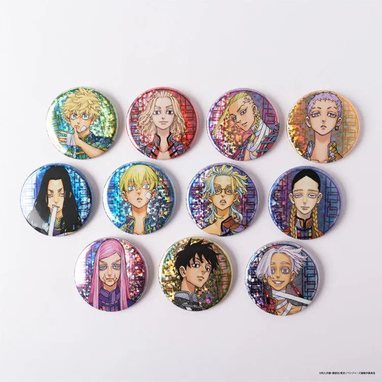 Tokyo Revengers Anime Merch - The Final World Line Exhibition Can Badge Collection (1 Random) - Doki Doki Land 