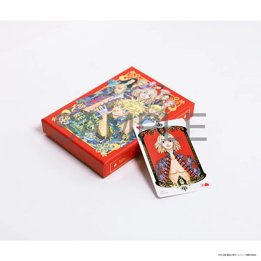 Tokyo Revengers Anime Merch - The Final World Line Exhibition Foil Stamping Playing Cards -Lion- - Doki Doki Land 