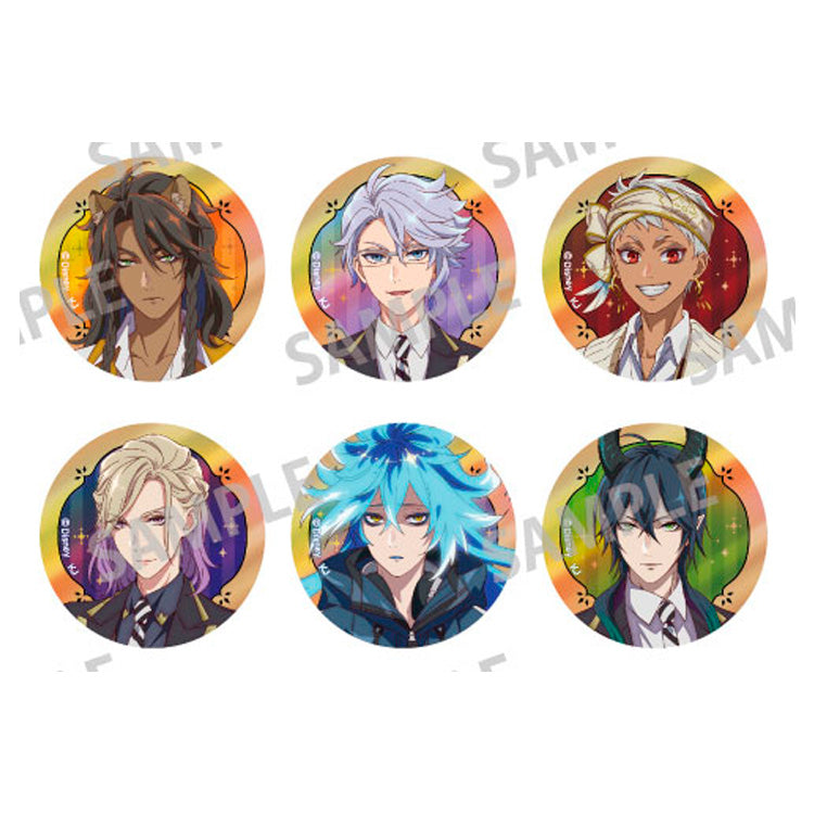 Disney Twisted-Wonderland Hearthslabyul metallic trading badges from the TV anime, blind-pack anime can badge collection