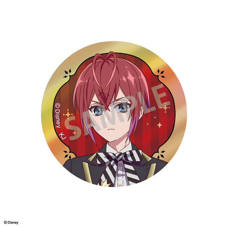 Disney Twisted-Wonderland Hearthslabyul metallic trading badges from the TV anime, blind-pack anime can badge collection