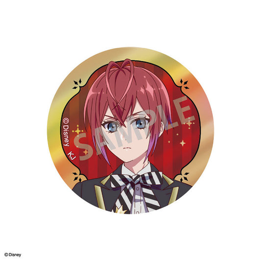 Disney Twisted-Wonderland Hearthslabyul metallic trading badges from the TV anime, blind-pack anime can badge collection