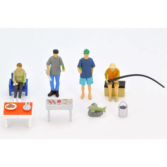 Vintage Diocolle 64 Scale Figure - #06a BBQ 1/64 - Doki Doki Land