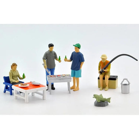 Vintage Diocolle 64 Scale Figure - #06a BBQ 1/64 - Doki Doki Land