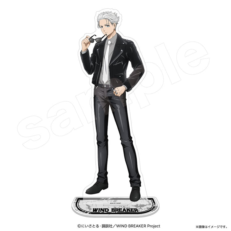 Wind Breaker Hajime Umemiya Rock Leather Ver. Acrylic Stand