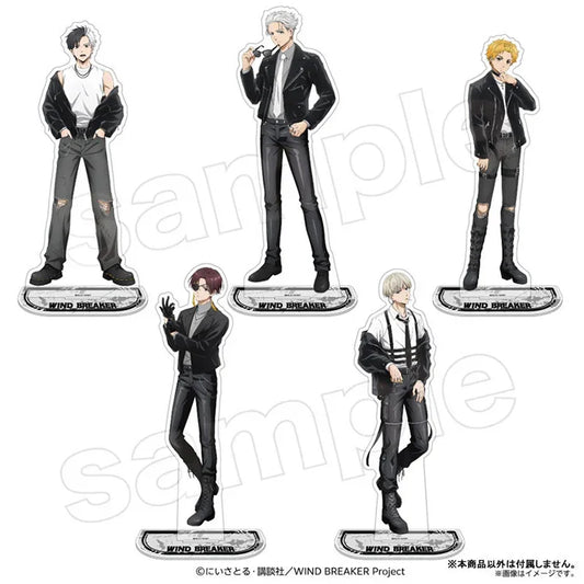 Wind Breaker Haruka Sakura Rock Leather Ver. Acrylic Stand