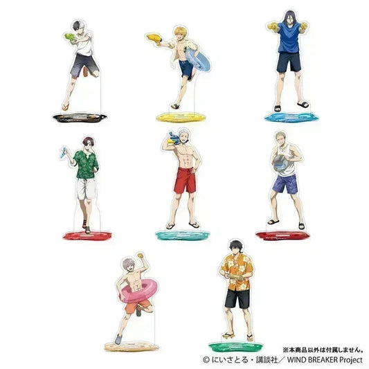 Wind Breaker Anime Merch - Touma Hiiragi Acrylic Stand - Doki Doki Land