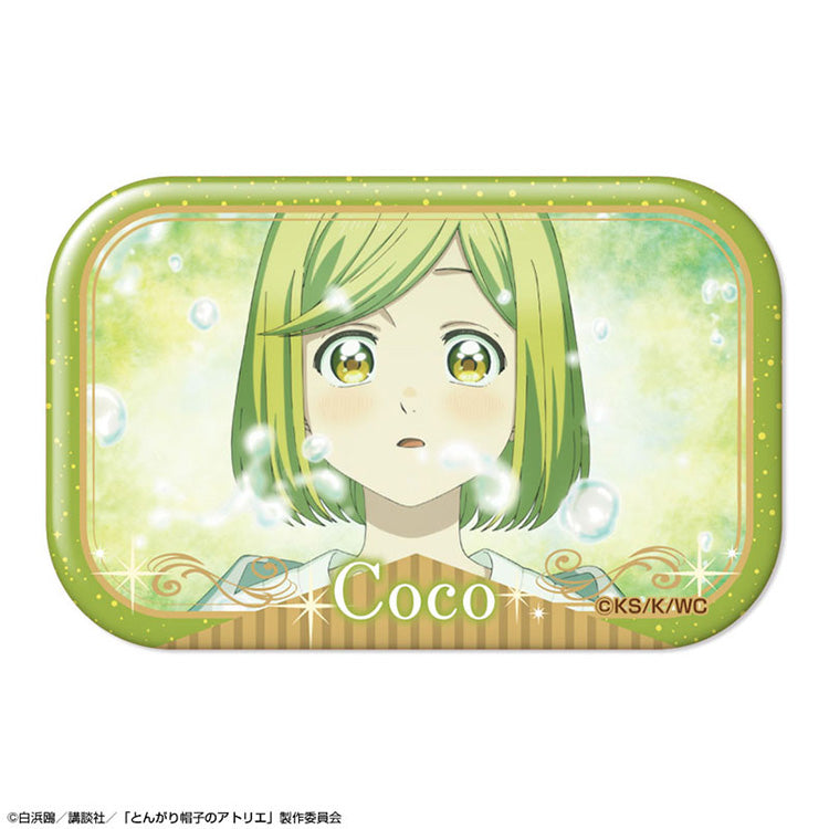 Witch Hat Atelier Anime Merch - Trading Rectangular Tin Badge