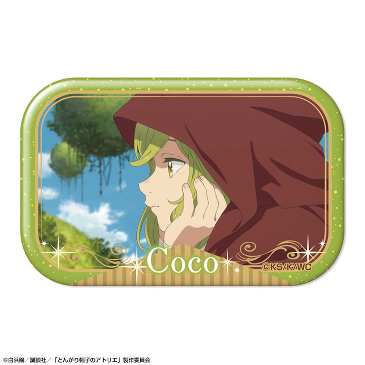 Witch Hat Atelier Anime Merch - Trading Rectangular Tin Badge
