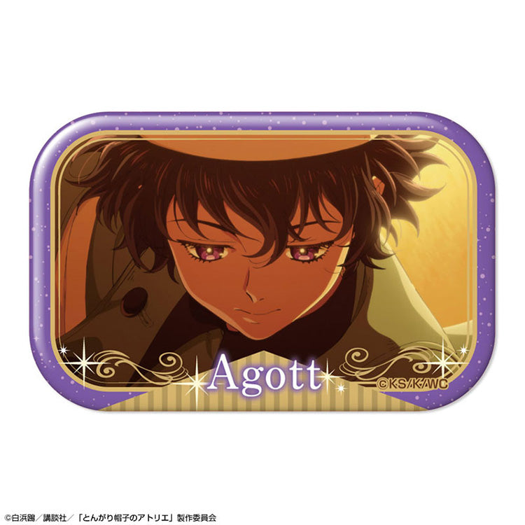 Witch Hat Atelier Anime Merch - Trading Rectangular Tin Badge