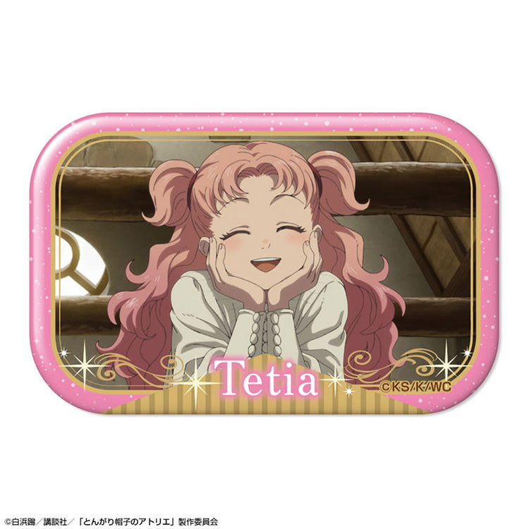 Witch Hat Atelier Anime Merch - Trading Rectangular Tin Badge