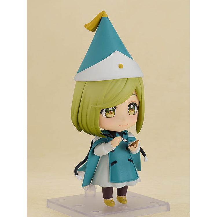Coco Nendoroid, Witch Hat Atelier, three-quarter view holding her ink wand and palm quire