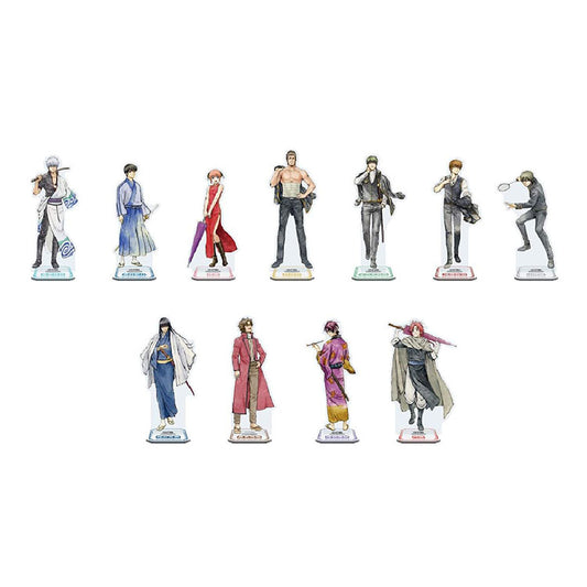 Gintama Anime Merch - Toshiro Hijikata Matte Acrylic Stand (Kachou Fuugetsu)