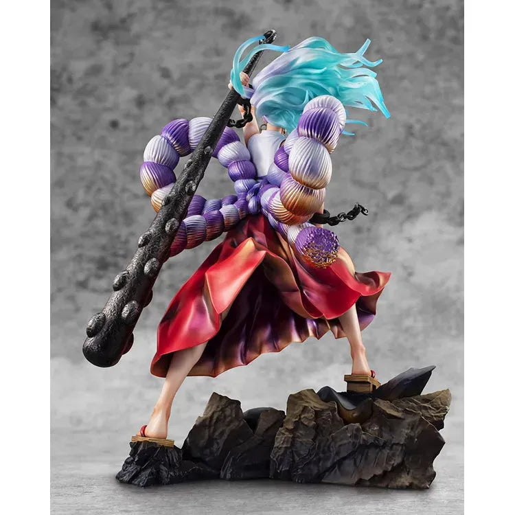 Detail of Yamato's club Takeru - One Piece MegaHouse Figure