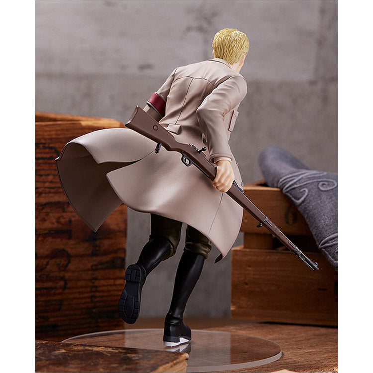 POP UP PARADE Attack on Titan Reiner Braun PVC Figure From Japan Toy