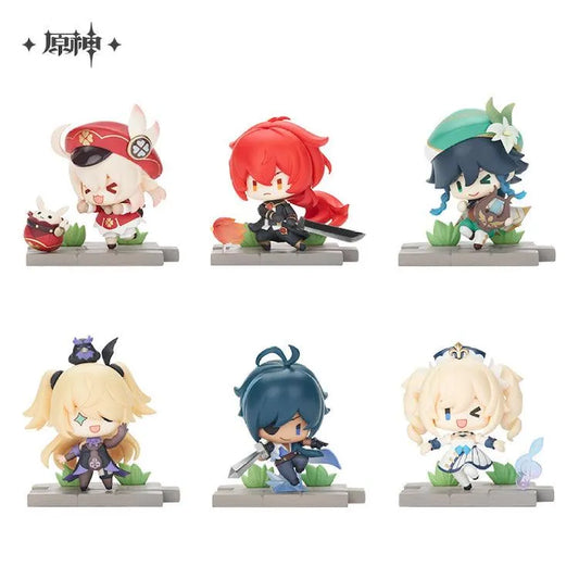 Genshin Impact Blind Box - Senjou no Yuushi Collection Figure Mondstadt Series - Doki Doki Land 