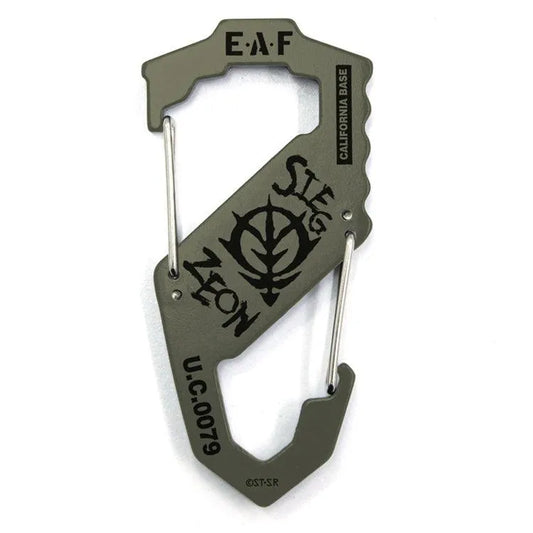 “Gundam” Anime Merch - Zeon Army Carabiner S Type Moss - Doki Doki Land