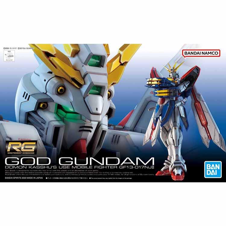 “Gundam" Model Kit - RG 037 God Gundam 1/144