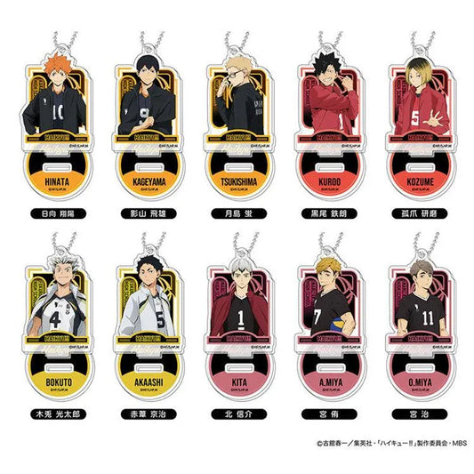 Haikyu!! Anime Merch - Stand Mini Acrylic Keychain (1 Random) - Doki Doki Land