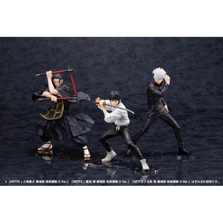 Yuta Okkotsu, Satoru Gojo, and Suguru Geto ARTFX J figures collection