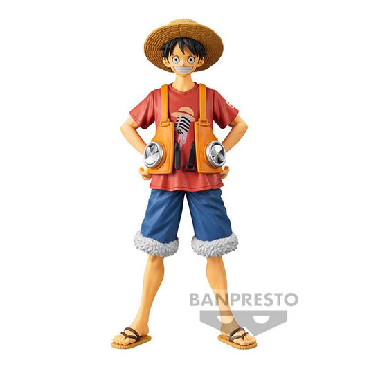 "One Piece" DXF The Grandline Men Movie Red - Vol. 01 Monkey D. Luffy