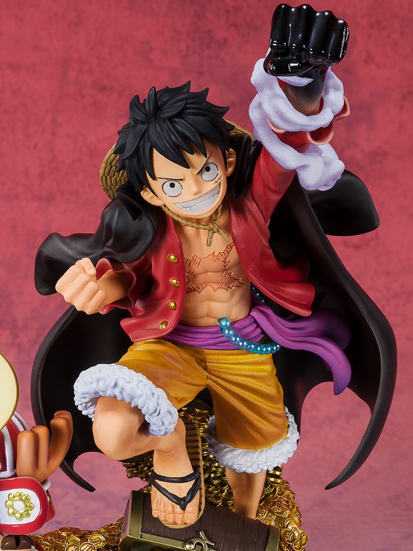 "One Piece" Figuarts Zero - Monkey D. Luffy (WT100 Anniversary Daikaizoku Hyakkei)