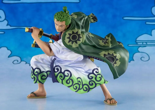 One Piece Figuarts Zero - Roronoa Zoro (Zorojurou) Land of Wano Ver. - Doki Doki Land