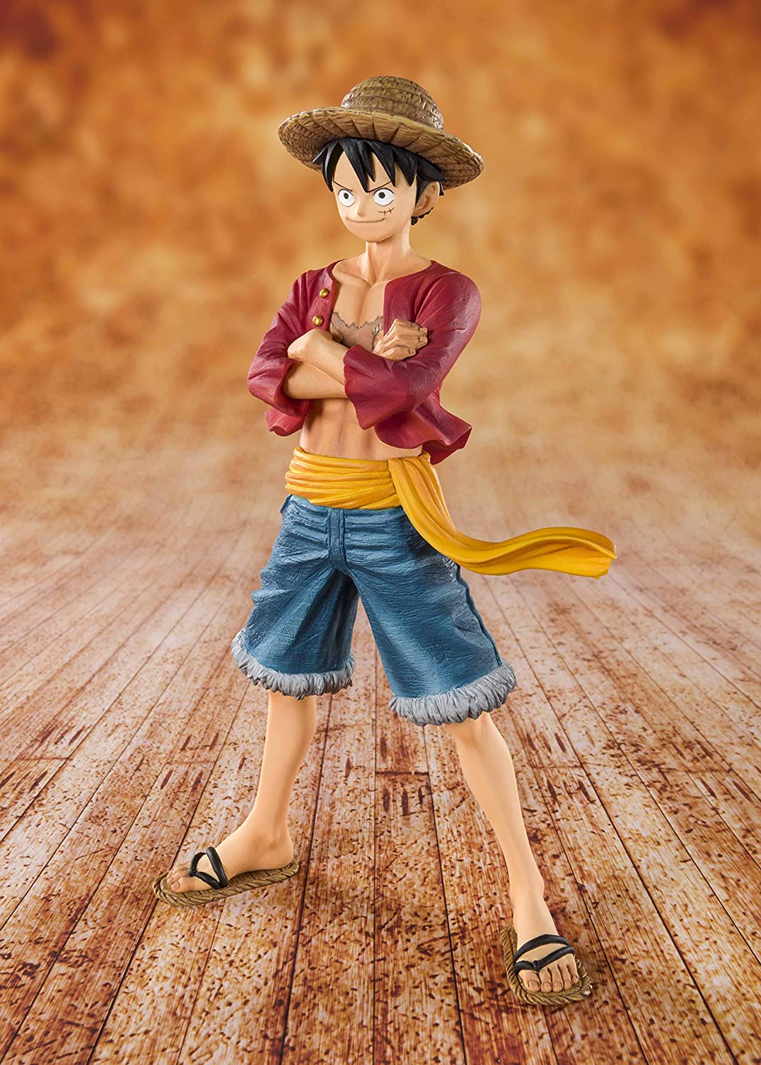 "One Piece" Figuarts Zero - Monkey.D.Luffy Animation 20th Anniversary - Doki Doki Land 