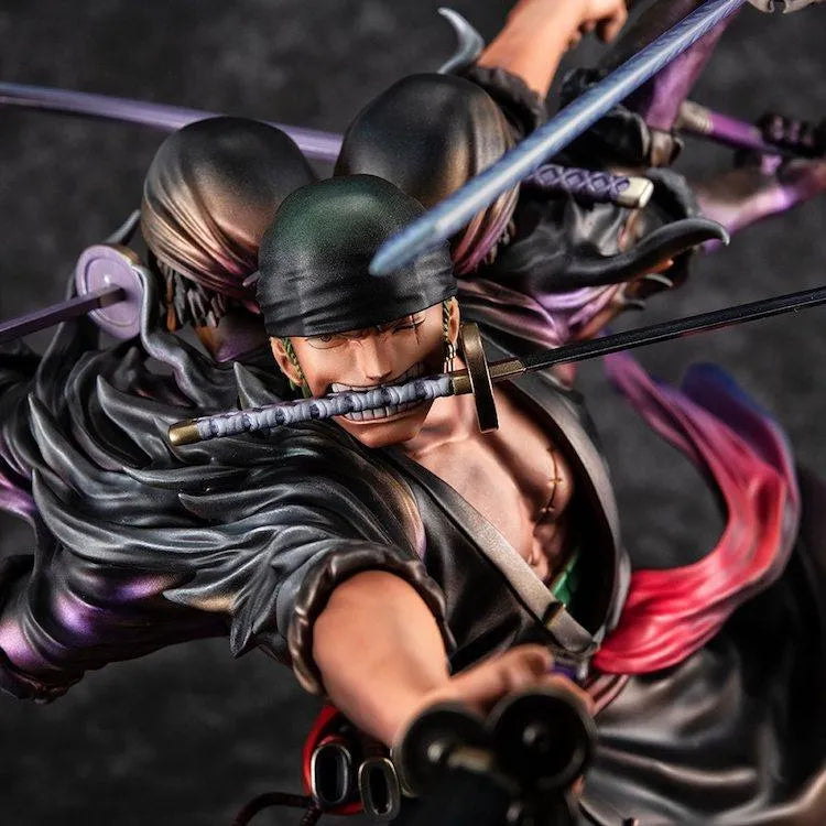 One Piece Portrait of Pirates WA-MAXIMUM - Roronoa Zoro Demon Spirit Kyuutou-ryuu Asura Ver. - Doki Doki Land 