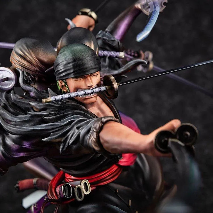 One Piece Portrait of Pirates WA-MAXIMUM - Roronoa Zoro Demon Spirit Kyuutou-ryuu Asura Ver. - Doki Doki Land 