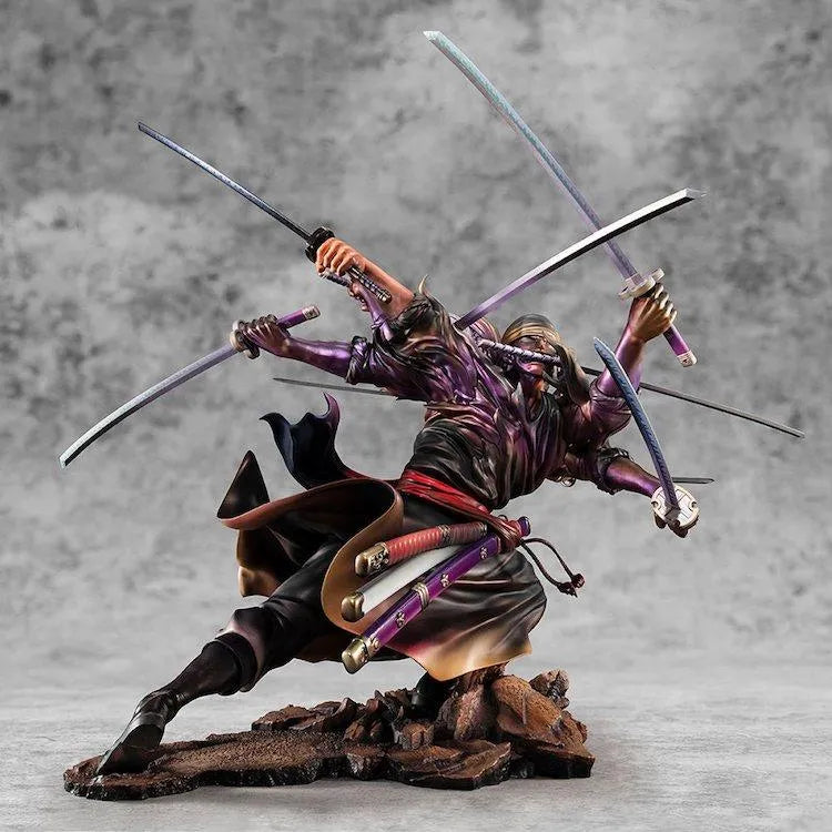 One Piece Portrait of Pirates WA-MAXIMUM - Roronoa Zoro Demon Spirit Kyuutou-ryuu Asura Ver. - Doki Doki Land 