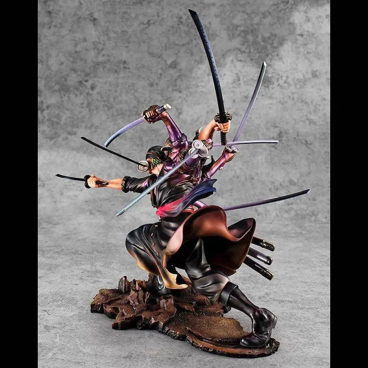 One Piece Portrait of Pirates WA-MAXIMUM - Roronoa Zoro Demon Spirit Kyuutou-ryuu Asura Ver. - Doki Doki Land 