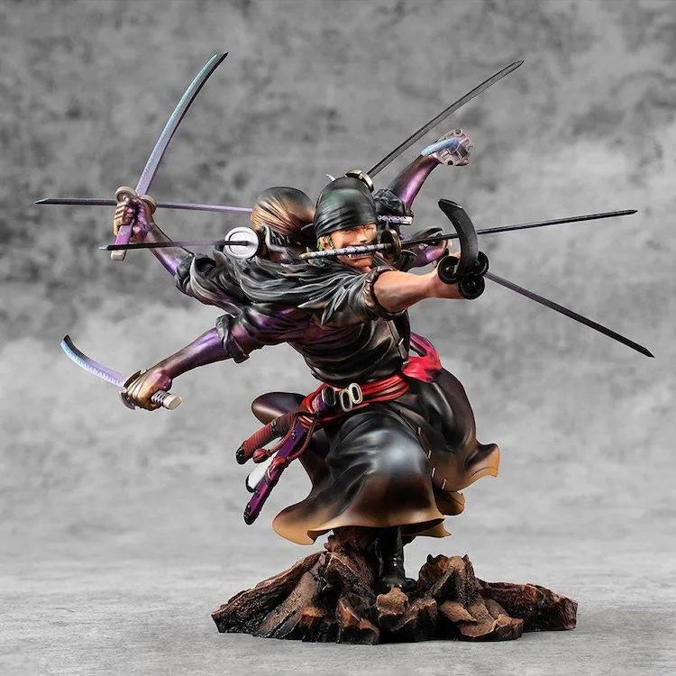 One Piece Portrait of Pirates WA-MAXIMUM - Roronoa Zoro Demon Spirit Kyuutou-ryuu Asura Ver. - Doki Doki Land 