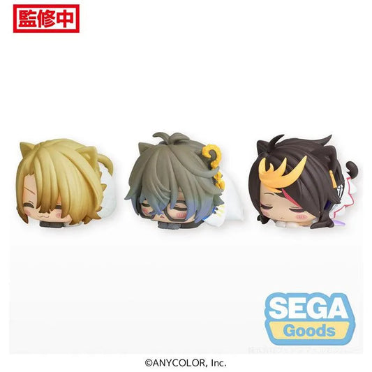 Nijisanji EN Luxiem EX Ohiruneko Mini Figure - Luca Kaneshiro & Ike Eveland & Shu Yamino - Doki Doki Land