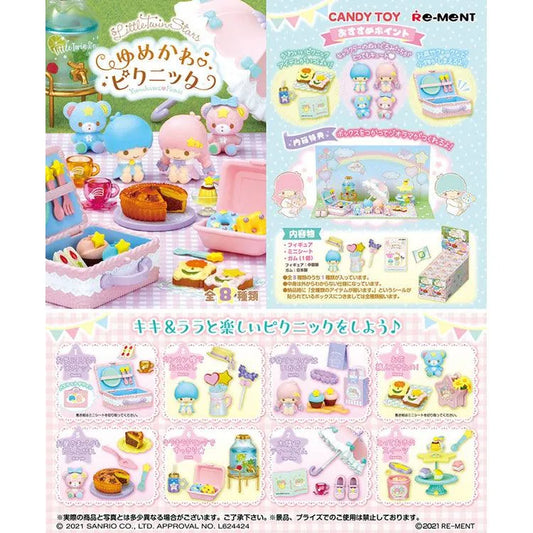 Re-Ment "Sanrio" - Wakuwaku!Little Twin Star Picnic - Doki Doki Land
