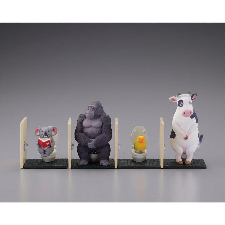 miniQ Miniature Cube - Sato Kunio's Animal Bathroom Break Series 2 - Doki Doki Land 