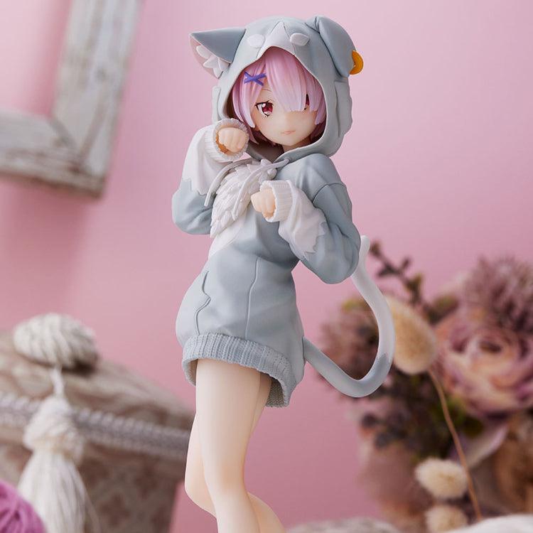 Re:Zero Starting Life in Another World SPM Figure - Ram The Great Spirit Puck Ver. - Doki Doki Land 