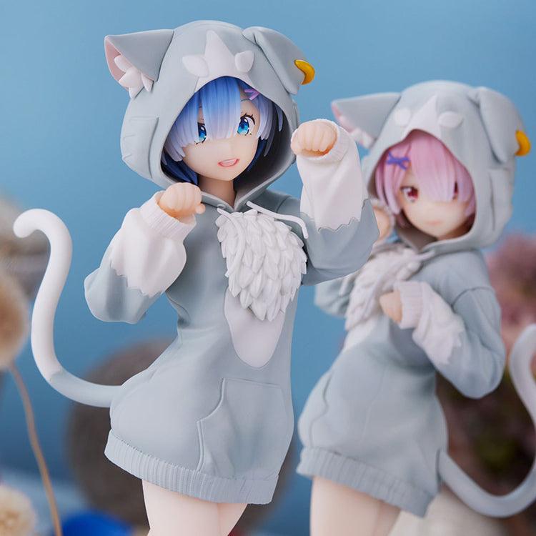 Re:Zero Starting Life in Another World SPM Figure - Ram The Great Spirit Puck Ver. - Doki Doki Land 