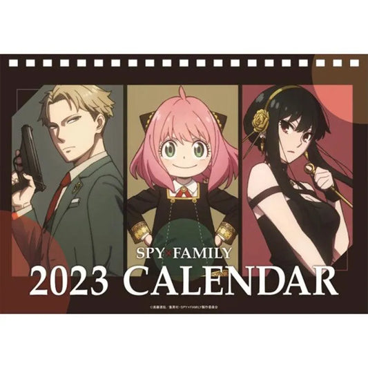 Spy x Family Anime Merch - 2023 Table Top Calendar - Doki Doki Land