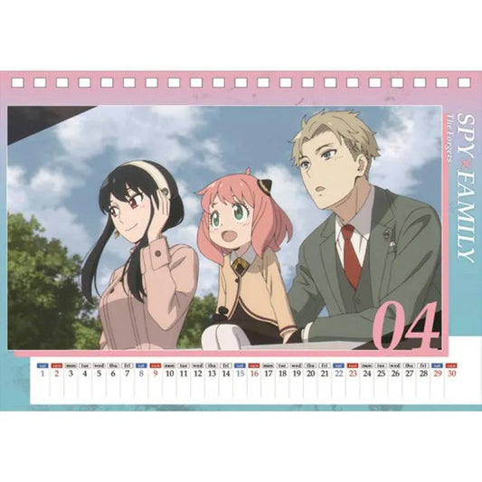 Spy x Family Anime Merch - 2023 Table Top Calendar - Doki Doki Land