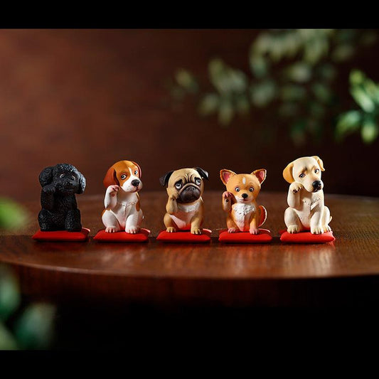 miniQ Minature Cube - Kunio Satous's Shoufuku Dog Series 2 - Doki Doki Land 