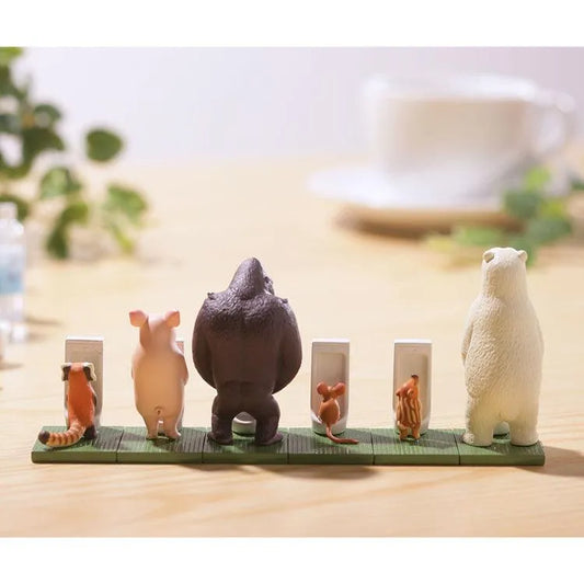 miniQ Miniature Cube - Sato Kunio's Animal Bathroom Break Series 3 - Doki Doki Land 